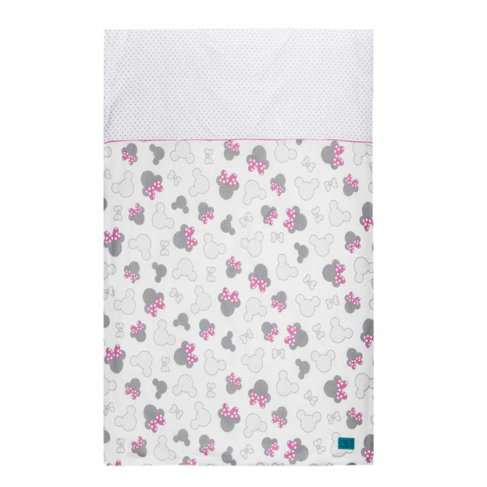 Set lenjerie de pat 2 piese pentru bebelusi Belisima Fiki Miki P01-536, Multicolor [2]