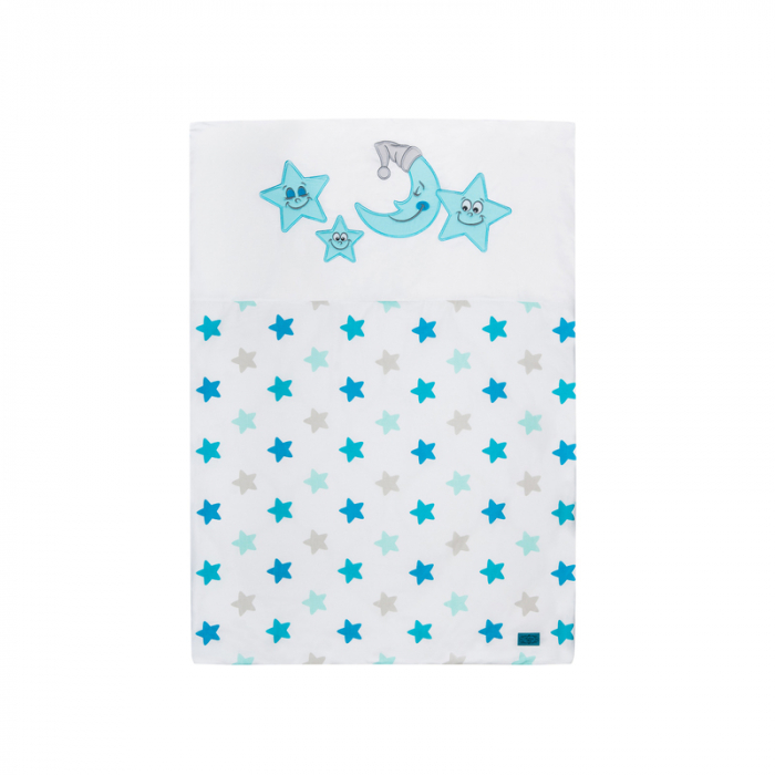 Set lenjerie de pat 2 piese pentru bebelusi Belisima P01-550, Multicolor [3]