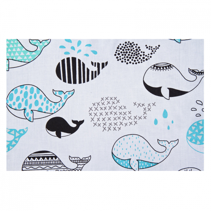 Set lenjerie de pat 2 piese pentru bebelusi Sensillo 302335, Multicolor [3]