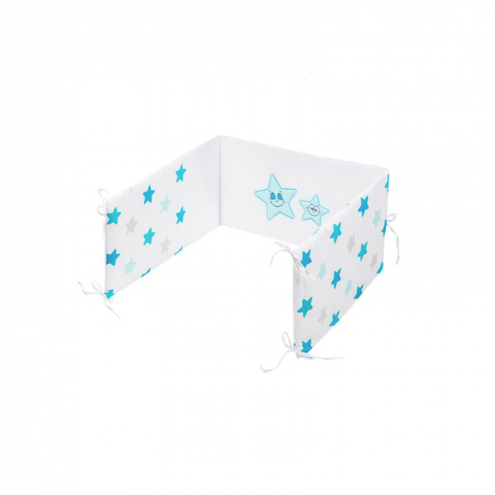 Set lenjerie de pat 3 piese pentru bebelusi Belisima P01-552, Multicolor [2]