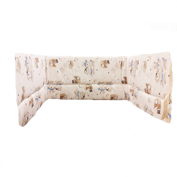 Set lenjerie de pat 5 piese 135 x 100 cm MimiNu 146650-3, Multicolor [2]