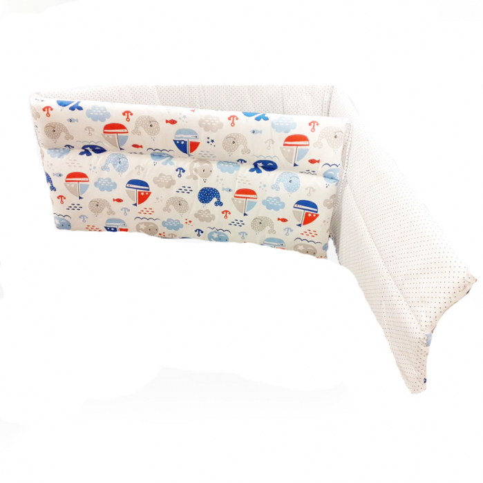 Set lenjerie de pat 5 piese 135 x 100 cm MimiNu 146650-4, Multicolor [2]