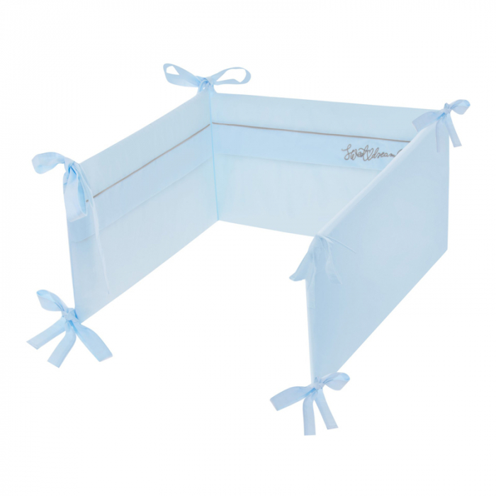 Set lenjerie de pat 5 piese 90 x 120 cm pentru baieti Sweet Dreams P02-0529, Albastru [3]