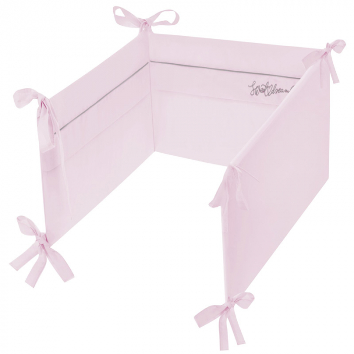 Set lenjerie de pat 5 piese 90 x 120 cm pentru fete Belisima Sweet Dreams P02-0527, Roz [3]