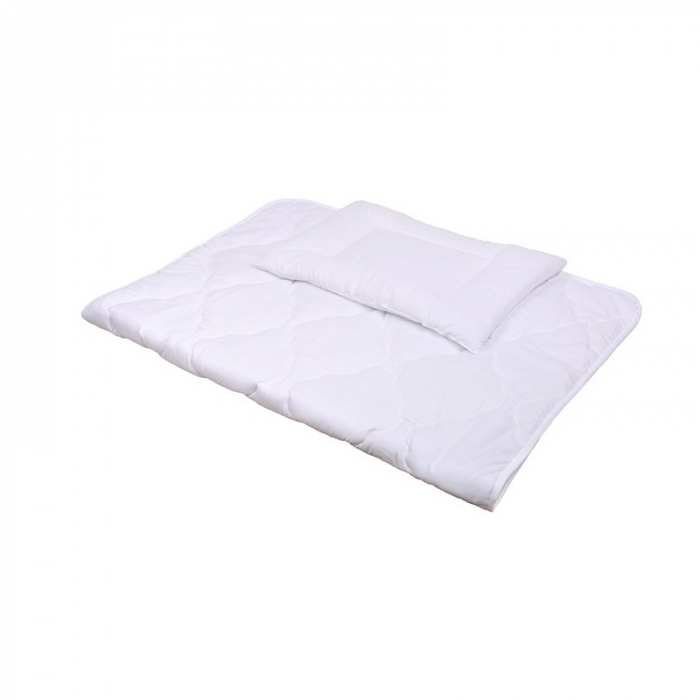 Set lenjerie de pat 5 piese pentru fete Belisima Chmurki P01-662R, Multicolor [2]