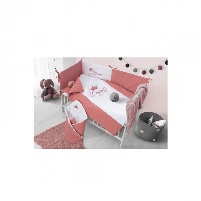 Set lenjerie de pat 5 piese pentru bebelusi Belisima P01-933, Multicolor [3]
