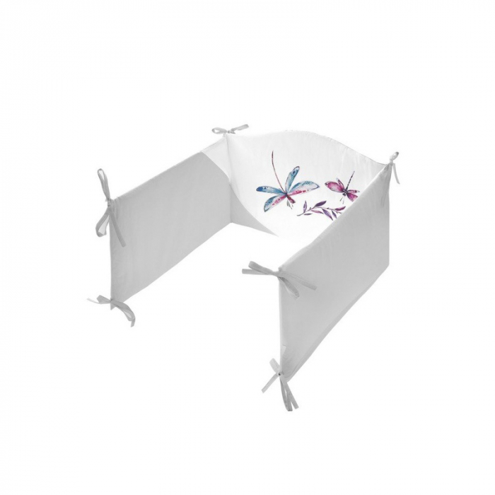 Set lenjerie de pat 6 piese pentru bebelusi Belisima P01-902, Multicolor [6]
