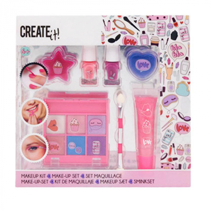 Set 6 machiaje pentru fete cochete Create It MJ2012, Multicolor [2]