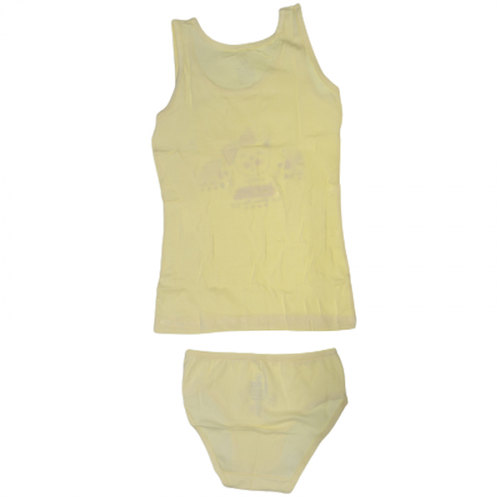 Set maiou si chilot pentru fete Golden Bee 250606, Galben [2]