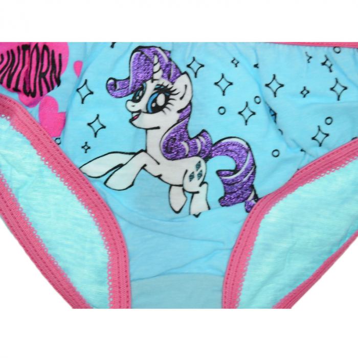 Set maiou si chilot pentru fete Sun City Little Pony HS3018-92-98-cm, Albastru [2]