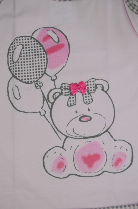 Set maiou si chilot pentru fete Elitol 224054-116, Roz [2]