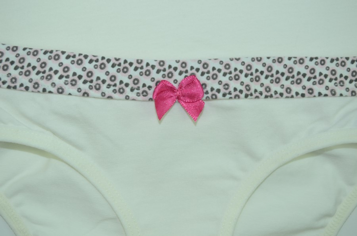Set maiou si chilot pentru fete Elitol 224057C-116, Crem [2]