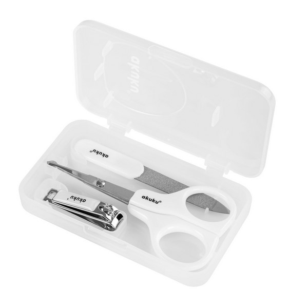 Set pentru ingrijirea unghiilor Akuku A0040A, Alb [2]