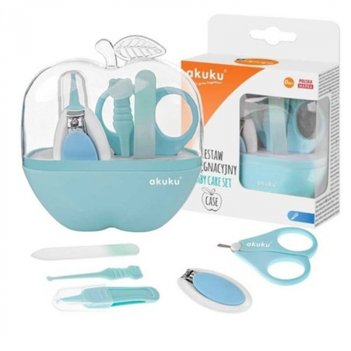 Set pentru ingrijirea unghiilor Akuku A0043, Albastru [2]