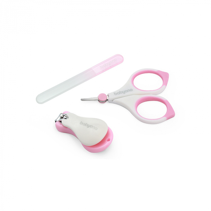 Set pentru ingrijirea unghiilor BabyOno 398/02, Roz [4]
