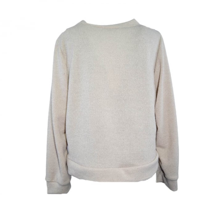 Cardigan cu maneca lunga pentru fete DHenim D1286, Bej [2]