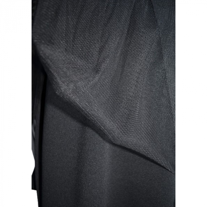 Set rochie eleganta din catifea cu maneca lunga si geanta pentru fete New Collection [5]