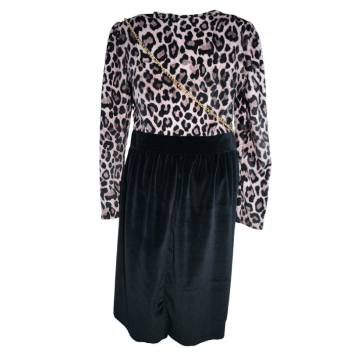 Set rochie eleganta si geanta pentru fete New Collection 0562, Negru [2]