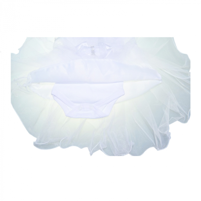 Set rochita 5 piese pentru fete Mini Junior SET-5100A, Alb [4]