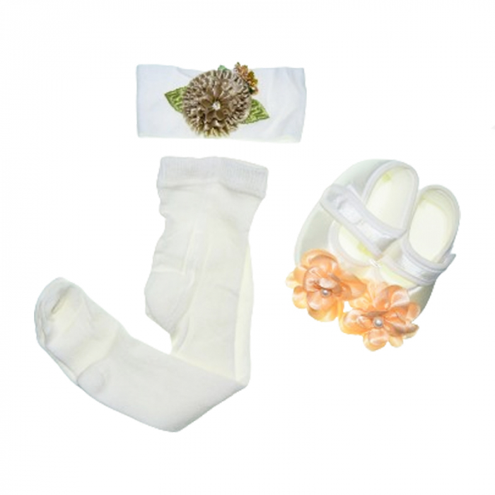 Set rochita pentru botez 4 piese Mini Junior RBTZ-24108, Coral [7]