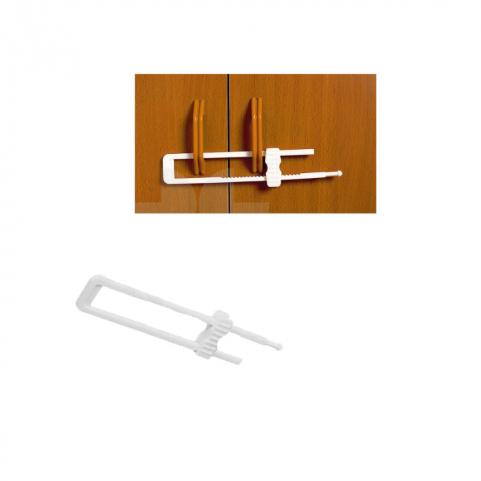 Siguranta reglabila pentru mobilier Canpol Babies 2/692, Alb [2]