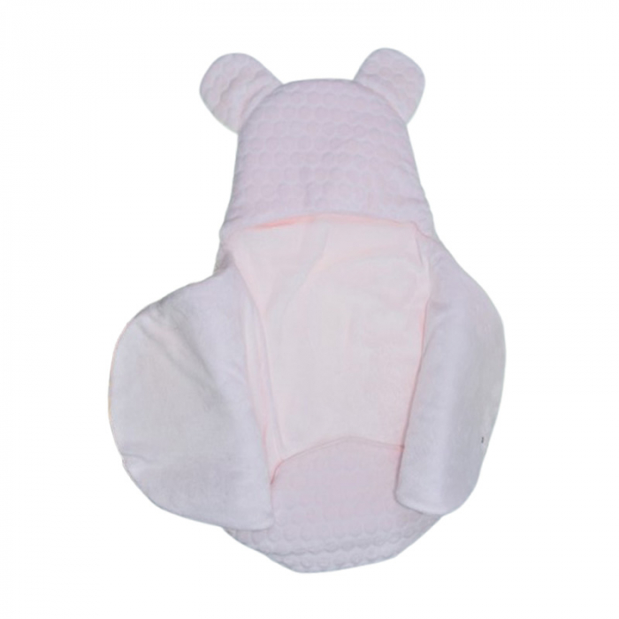 Sistem de infasat reglabil, 70 cm, pentru bebe, Mini Junior 95025R, Roz [3]
