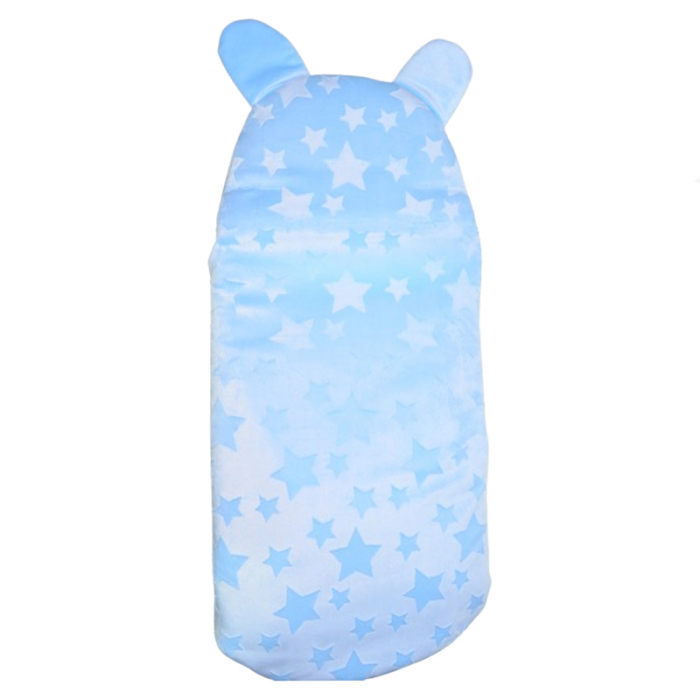 Sistem de infasat reglabil 90 cm pentru bebe Mini Junior SIN-95010A, Albastru [4]