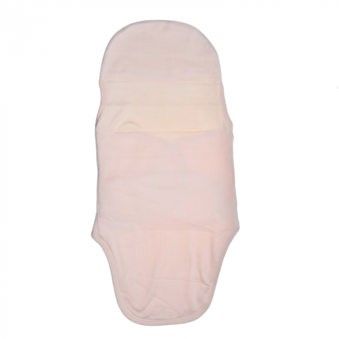 Sistem de infasat reglabil din bumbac 62 cm pentru bebe Mini Junior SIN-2315, Roz [3]