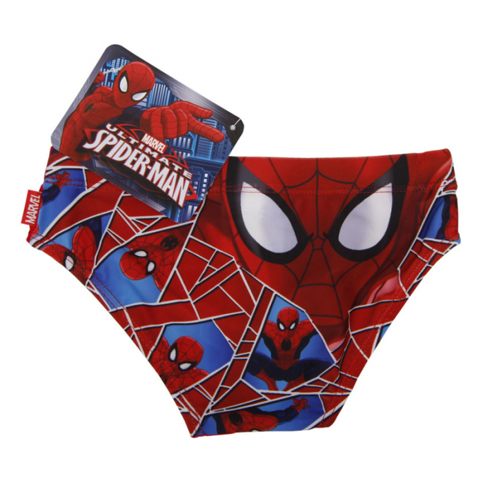 Slip de baie pentru baietei Sun City Spider Man EP1827R, Rosu [2]