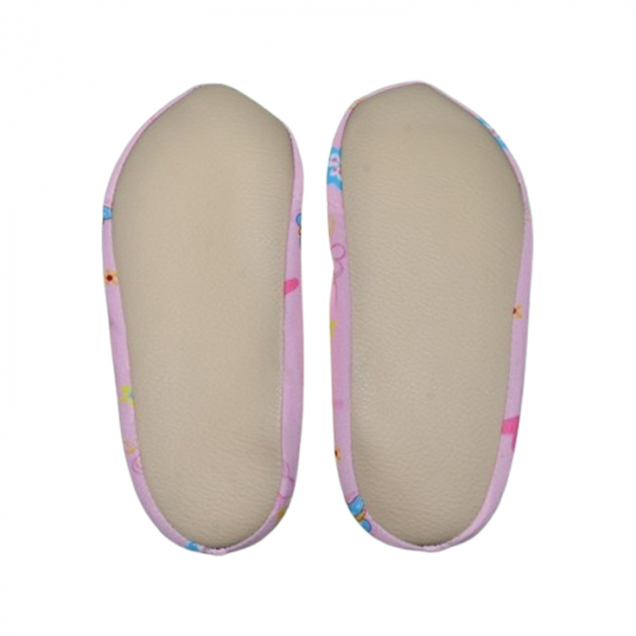 Sosete acvatice antiderapante, pentru plaja si piscina, Mini Junior 14-ALEY, Roz [2]