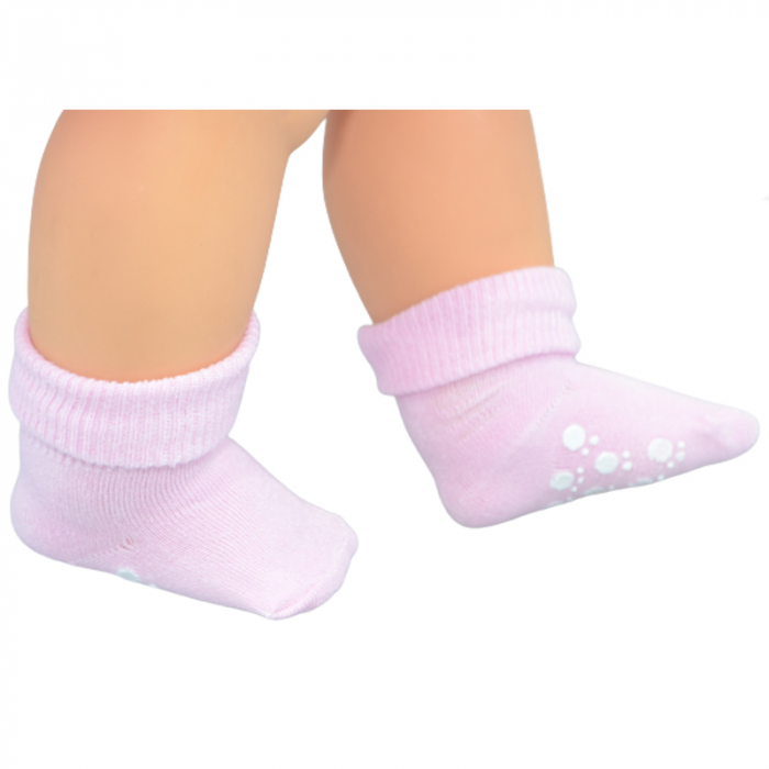 Sosete antiderapante pentru copii Mini Junior 04-ALEY, Roz [2]