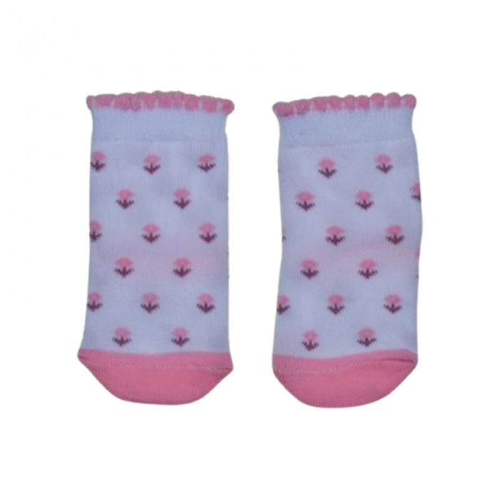 Sosete antiderapante pentru fete, Mini Junior, SSTMJ-26R, Roz [1]