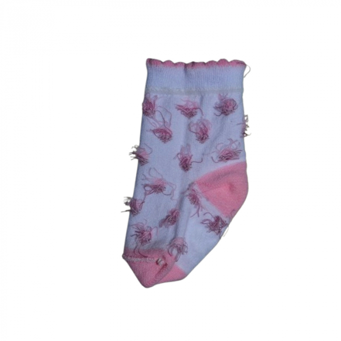 Sosete antiderapante pentru fete, Mini Junior, SSTMJ-26R, Roz [3]