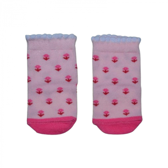 Sosete antiderapante pentru fete, Mini Junior, SSTMJ-29R, Roz [1]