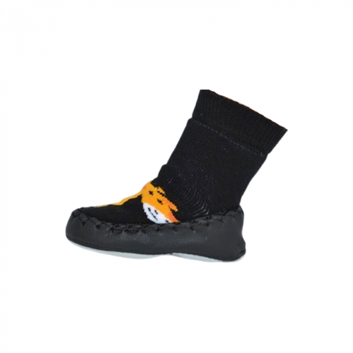 Sosete cu talpa antiderapanta pentru baieti, SSTMJ-1034-11, Negru [2]