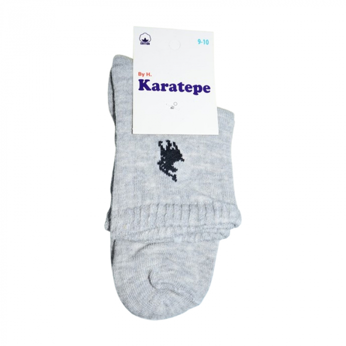 Sosete din bumbac pentru baieti, Karatepe 128051-3, Gri [3]