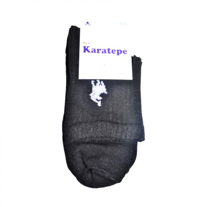 Sosete din bumbac pentru baieti, Karatepe 128051, Negru [3]