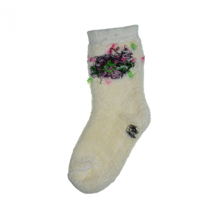 Sosete flausate pentru fete, Mini Junior, SSTMJ-6G, Galben [3]