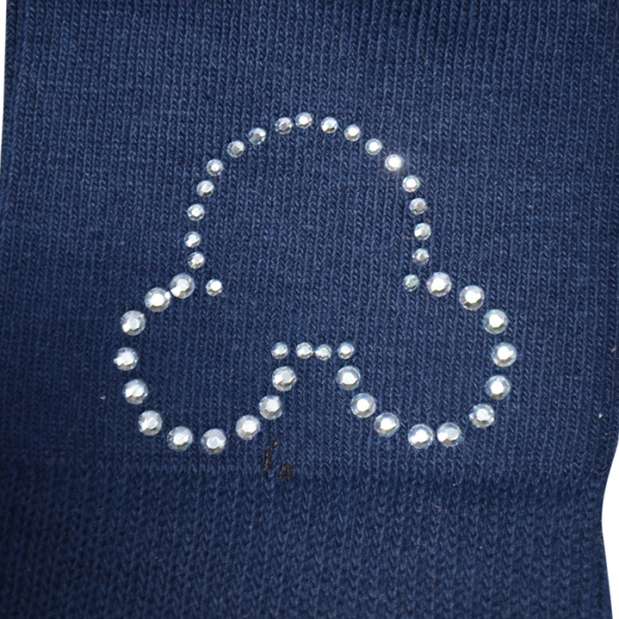 Sosete lungi pentru fete Milusie 5121B-20-23, Bleumarin [3]