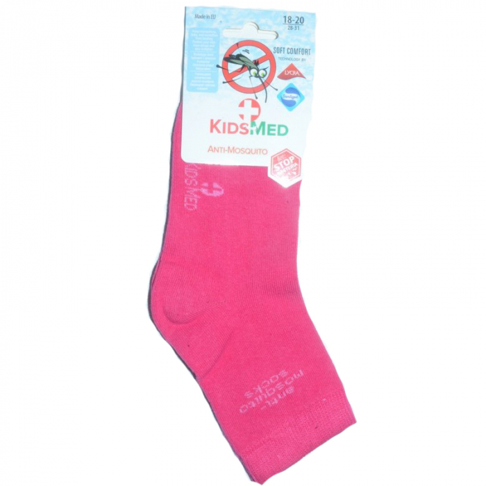 Sosete medicinale anti tantari OEM KM021F-18-20-cm, Fucsia [2]