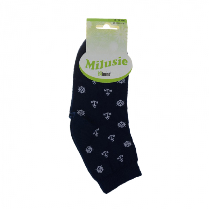 Sosete pentru baieti Milusie B B 2220-2-15-17-cm, Multicolor [3]