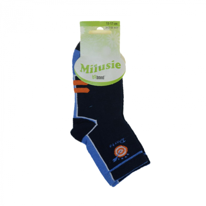 Sosete pentru baieti Milusie B B 2220-7-15-17-cm, Multicolor [2]