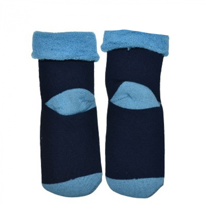 Sosete flausate pentru baieti Milusie model 62 B2224BL [2]