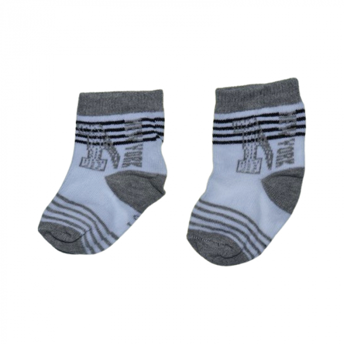 Sosete pentru baieti, Mini Junior, SSTMJ-23G, Gri [1]