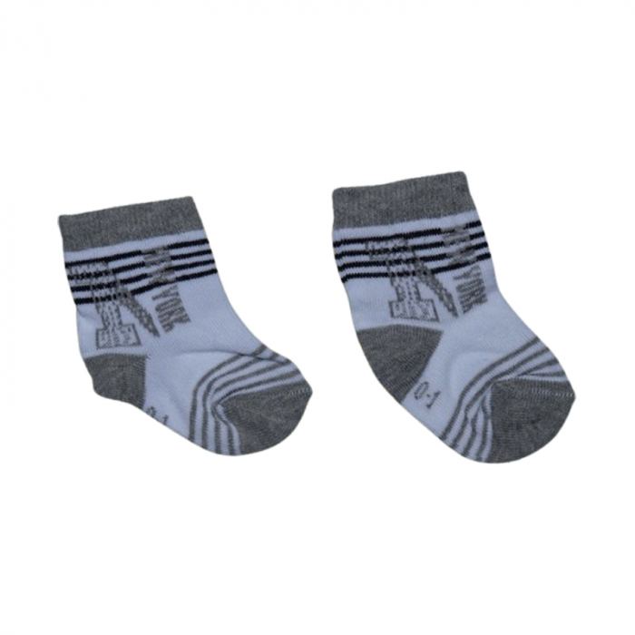 Sosete pentru baieti, Mini Junior, SSTMJ-23G, Gri [2]