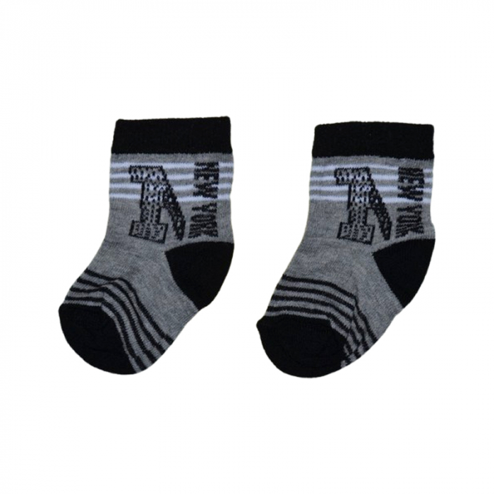 Sosete pentru baieti, Mini Junior, SSTMJ-25G, Gri [1]