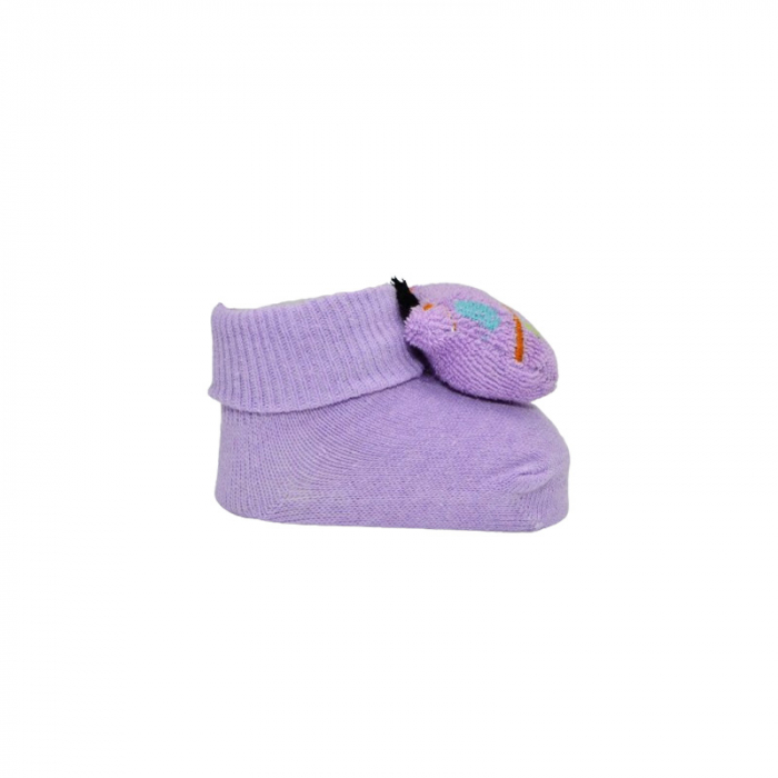 Sosete pentru bebelusi, Mini Junior SSTE-50109-3, Mov [2]