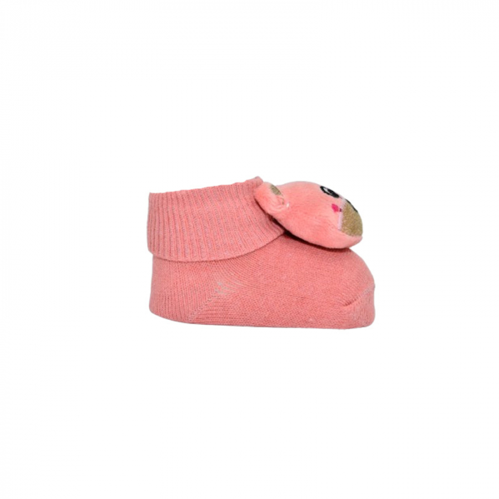Sosete pentru bebelusi, Mini Junior SSTE-50109-4, Coral [2]