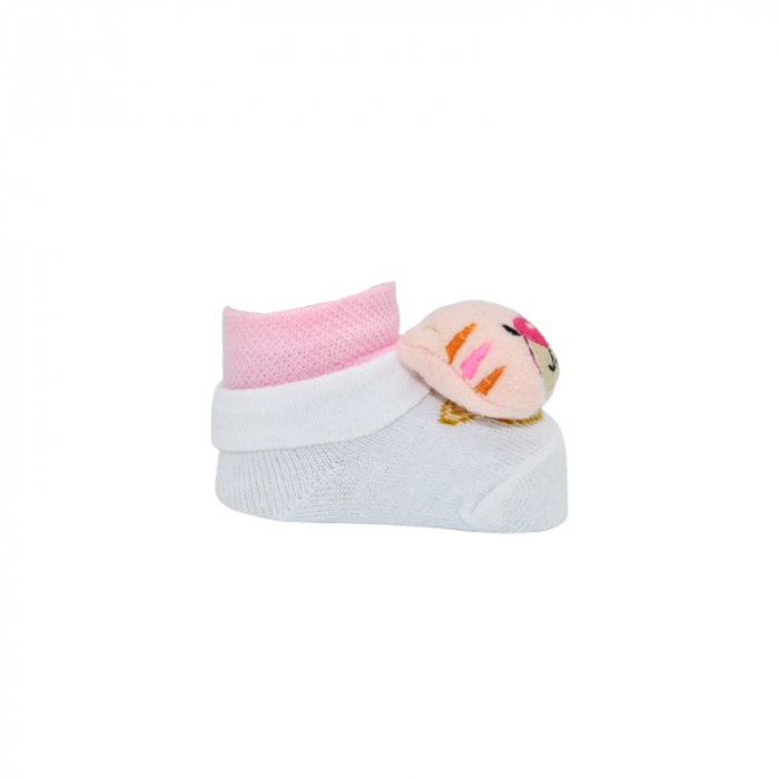 Sosete pentru bebelusi, Mini Junior SSTE-50109-7, Roz [2]