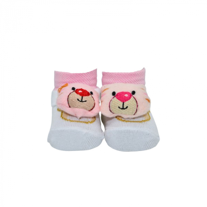 Sosete pentru bebelusi, Mini Junior SSTE-50109-7, Roz [1]